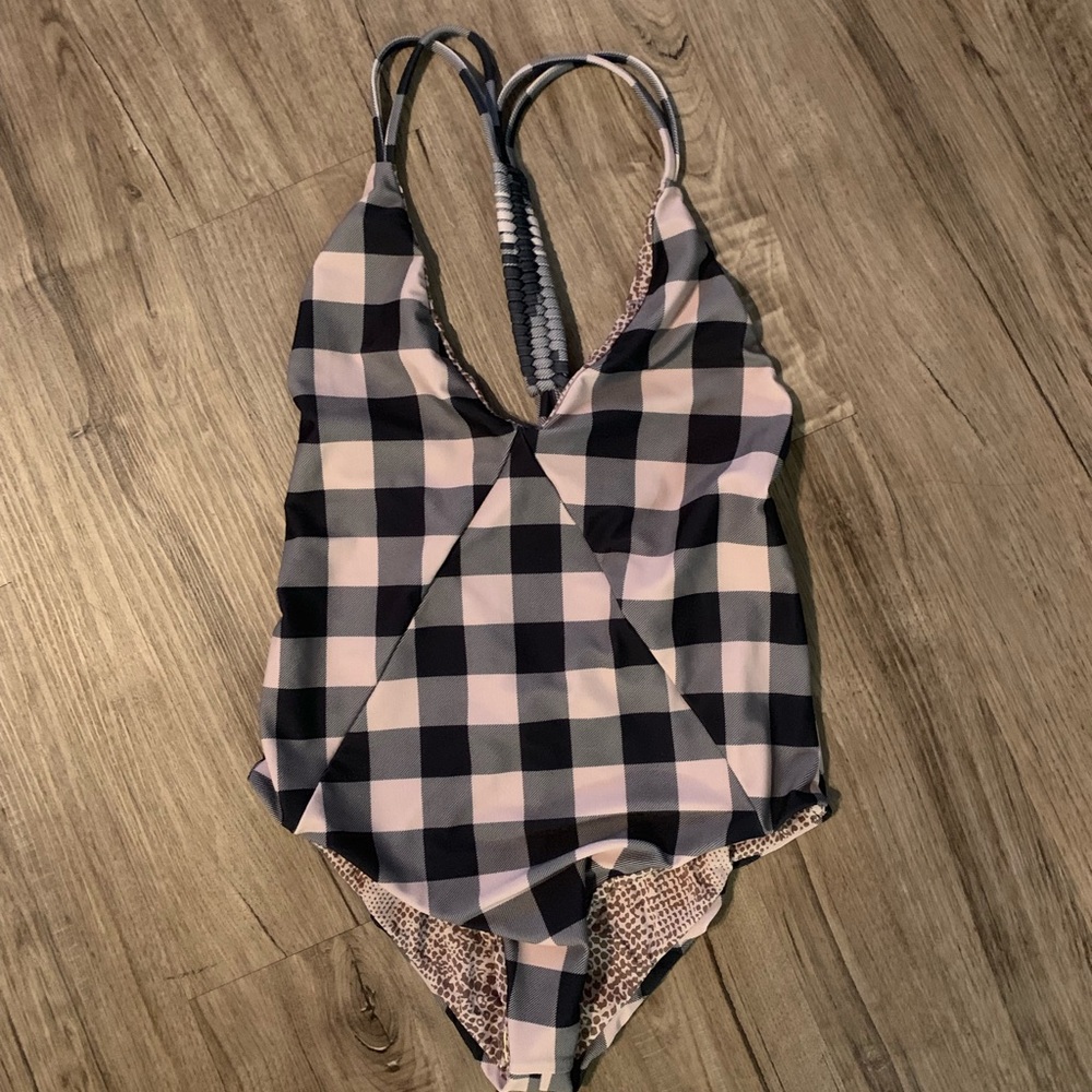 Acacia Venezuela Checkered One Piece